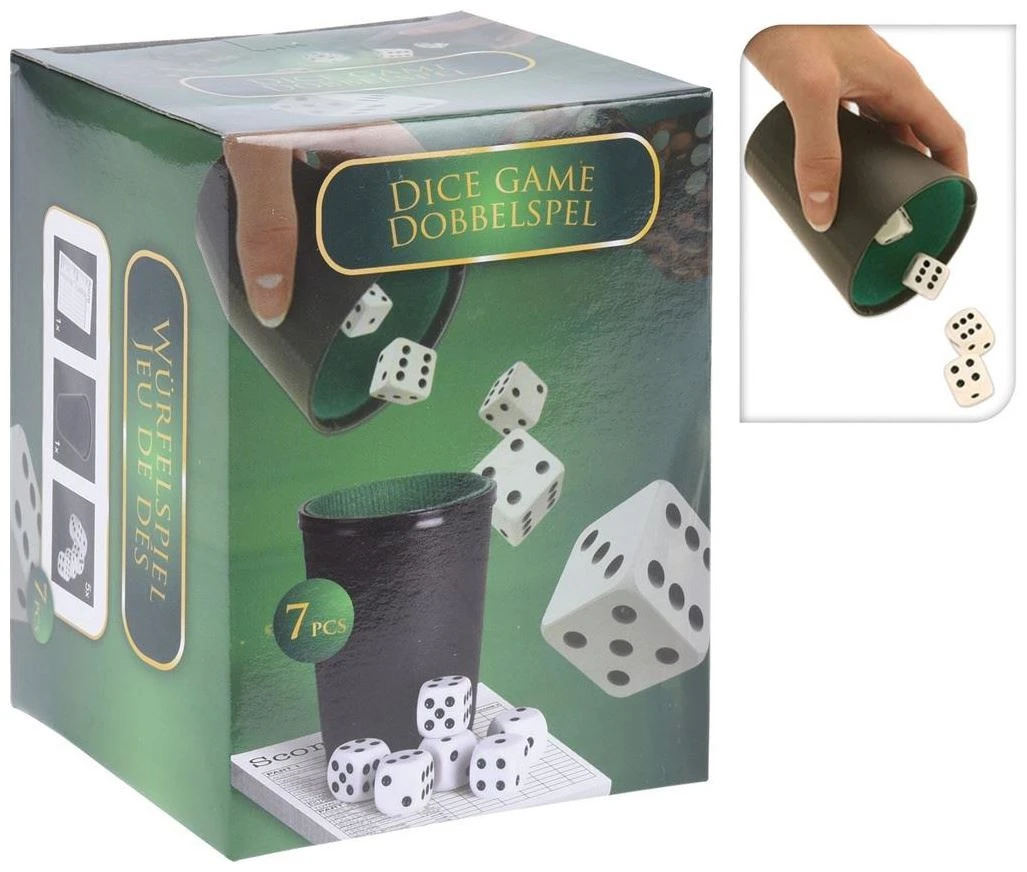 Van Der Meulen Jeu De Dés Avec Spelblok 1 Van Der Meulen Jeu De Dés Avec Spelblok