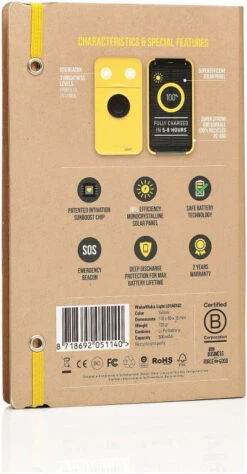 WakaWaka Light -Camping En Plein Air wakawaka light yellow yellow 4