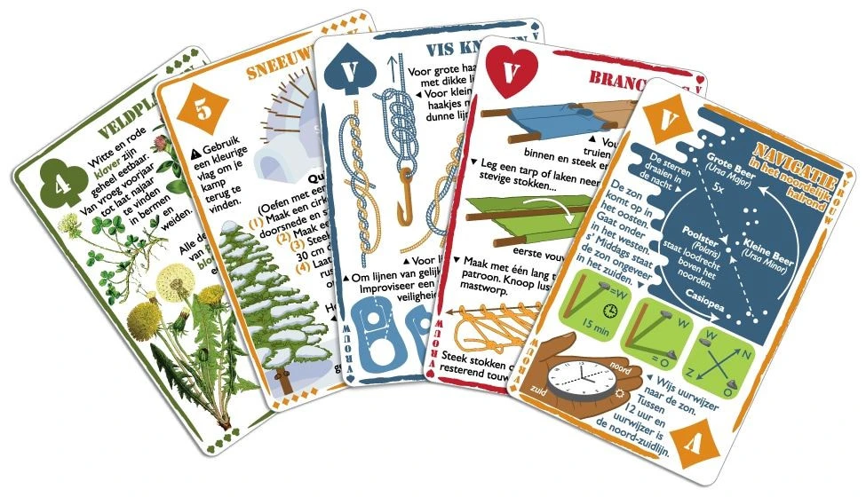 Wilderniskaarten Wilderniskaarten Set Cartes à Jouer 3 Wilderniskaarten Wilderniskaarten Set Cartes à Jouer – Image 3