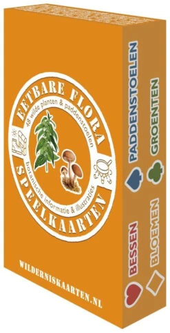 Wilderniskaarten Wilde Eetbare Flora Set Cartes à Jouer
